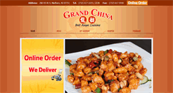 Desktop Screenshot of grandchinanj.com
